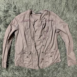 Maurices Dusty Purple Utility Jacket